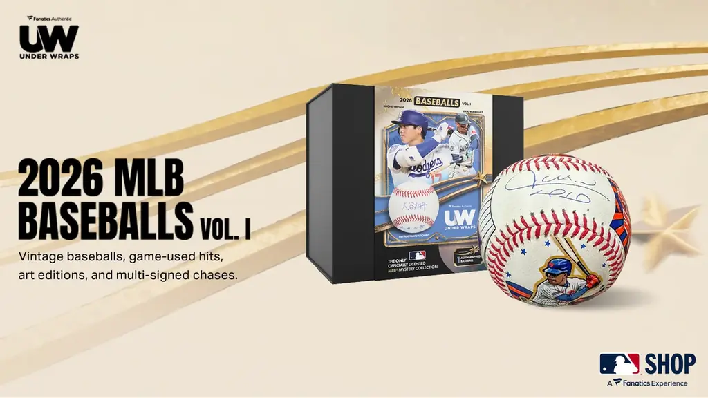 6月23日発売：MLB直筆サイン入りボール ミステリーBOX