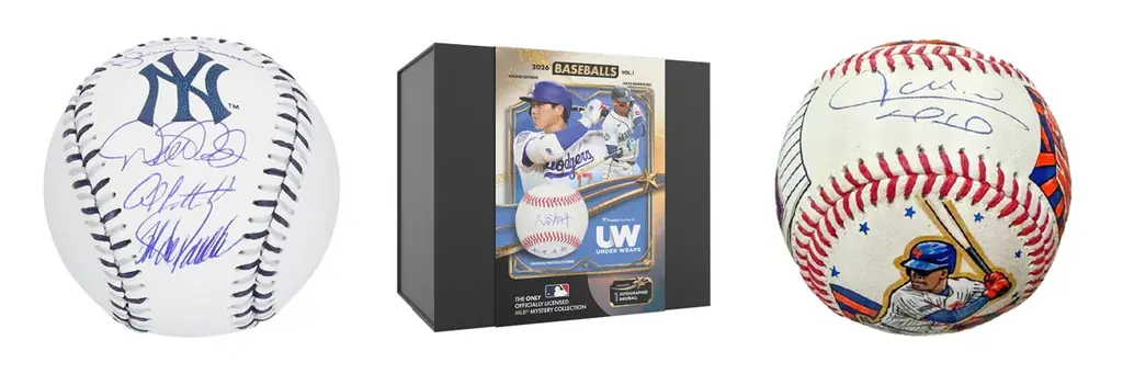 MLB公式直筆サイン入りボールミステリーBOXがMLB SHOPにて6月23日（火）より発売開始！ 画像 2