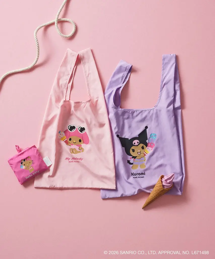 ROPE’ PICNICから、夏をもっとポジティブに楽しむ 日焼け「サンリオキャラクターズ」との特別なコレクション第一弾が登場。 画像 5