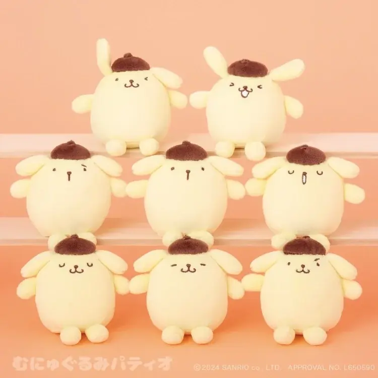 サンリオキャラクターズ「ポムポムプリン」商品９アイテムが６月１２日(金)よりむにゅぐるみパティオ公式ECサイトにて受注予約開始 画像 2