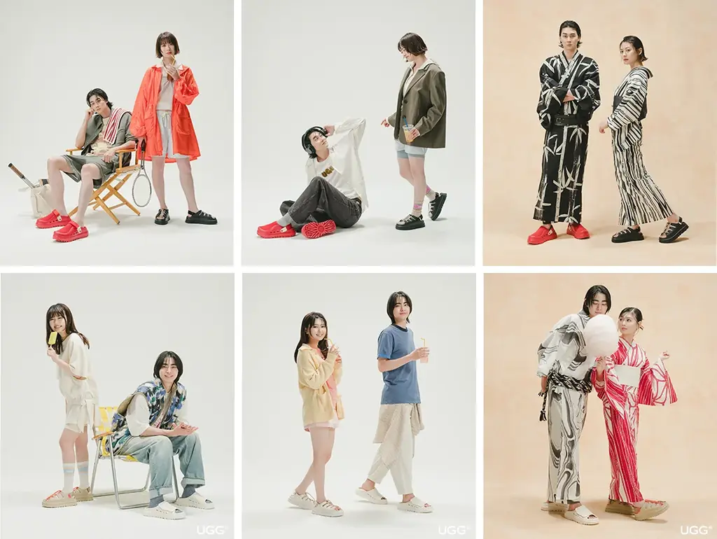 日本の夏を、もっと自由に。UGGのサンダルで楽しむ浴衣スタイリングを公開 画像 2