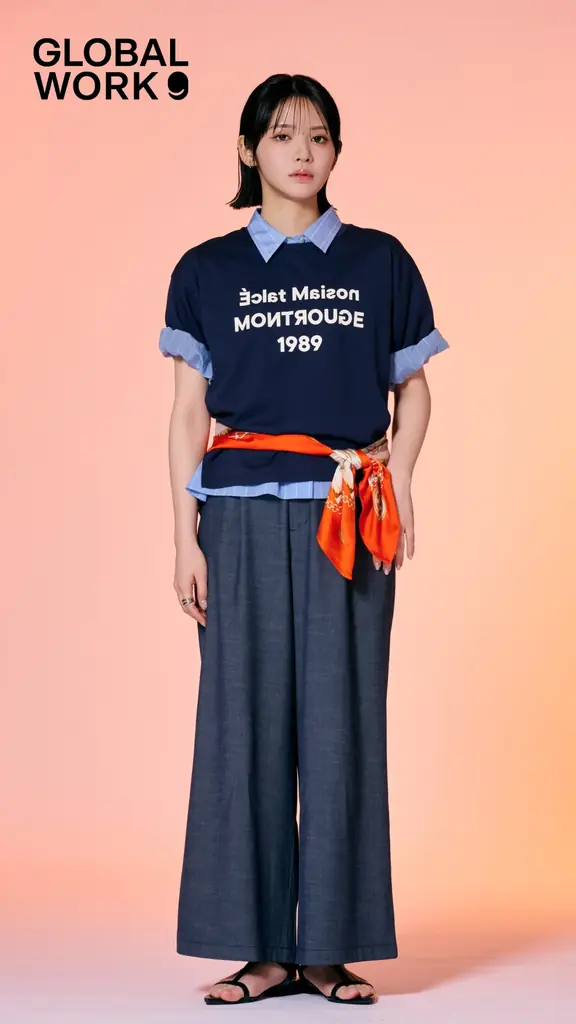 「GLOBAL WORK」「LOWRYS FARM」「JEANASIS」×FRUITS ZIPPER最旬夏の着まわしコーディネート全14LOOKを6 ⽉26 ⽇（⾦）に公開︕ 画像 2