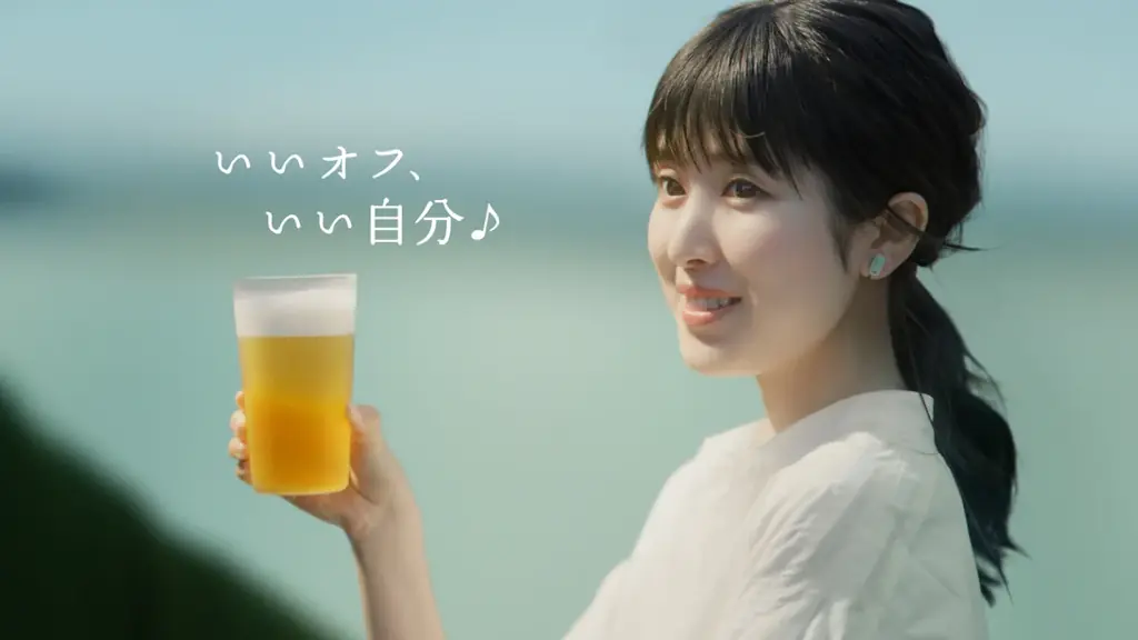 2年ぶりにリニューアル「淡麗グリーンラベル」新CM公開！Mrs. GREEN APPLE大森元貴さん、福本莉子さんがCM初共演！ 画像 2