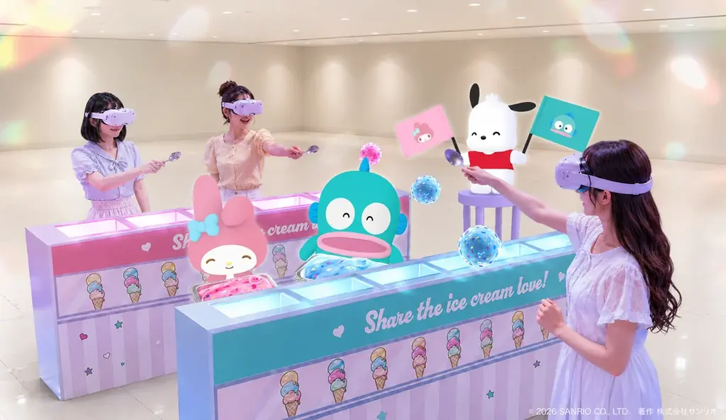 ポチャッコたちと遊ぶMRゲーム＆ハローキティとふれ合えるMRグリーティングをGugenkaが「サンリオフェス2026」で提供 画像 2