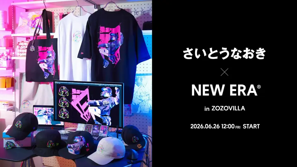 6/26発売｜さいとうなおき×NEW ERA®限定コラボキャップ7型