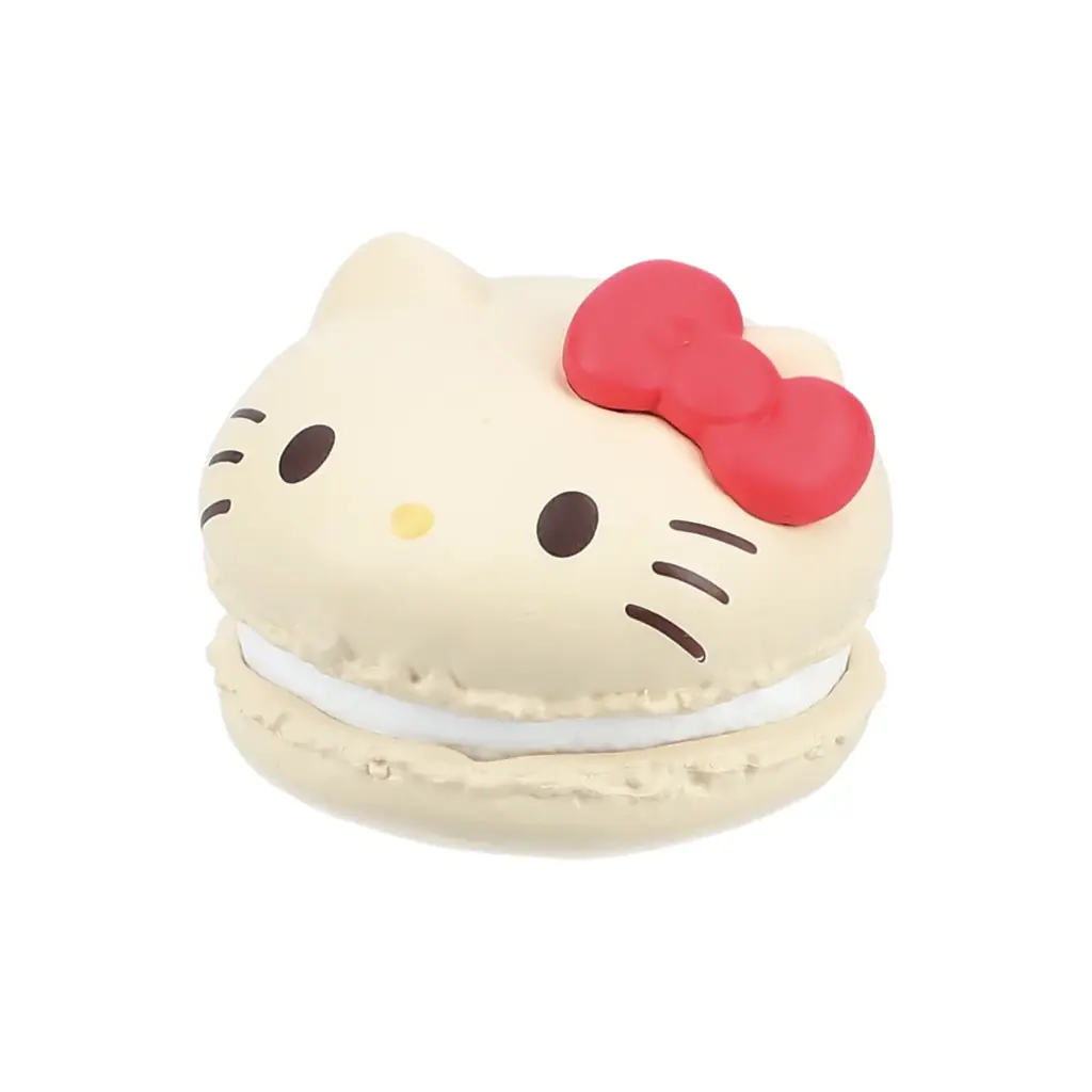 サンリオキャラクターズが、まるで本物のマカロンのようなデザインの、ころんとした手のひらサイズのケースになって登場！2026年6月下旬より順次全国のカプセルトイ自販機にて発売！ 画像 2
