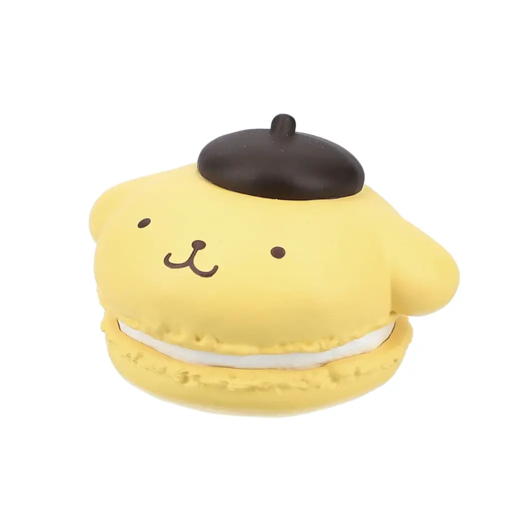 サンリオキャラクターズが、まるで本物のマカロンのようなデザインの、ころんとした手のひらサイズのケースになって登場！2026年6月下旬より順次全国のカプセルトイ自販機にて発売！ 画像 3