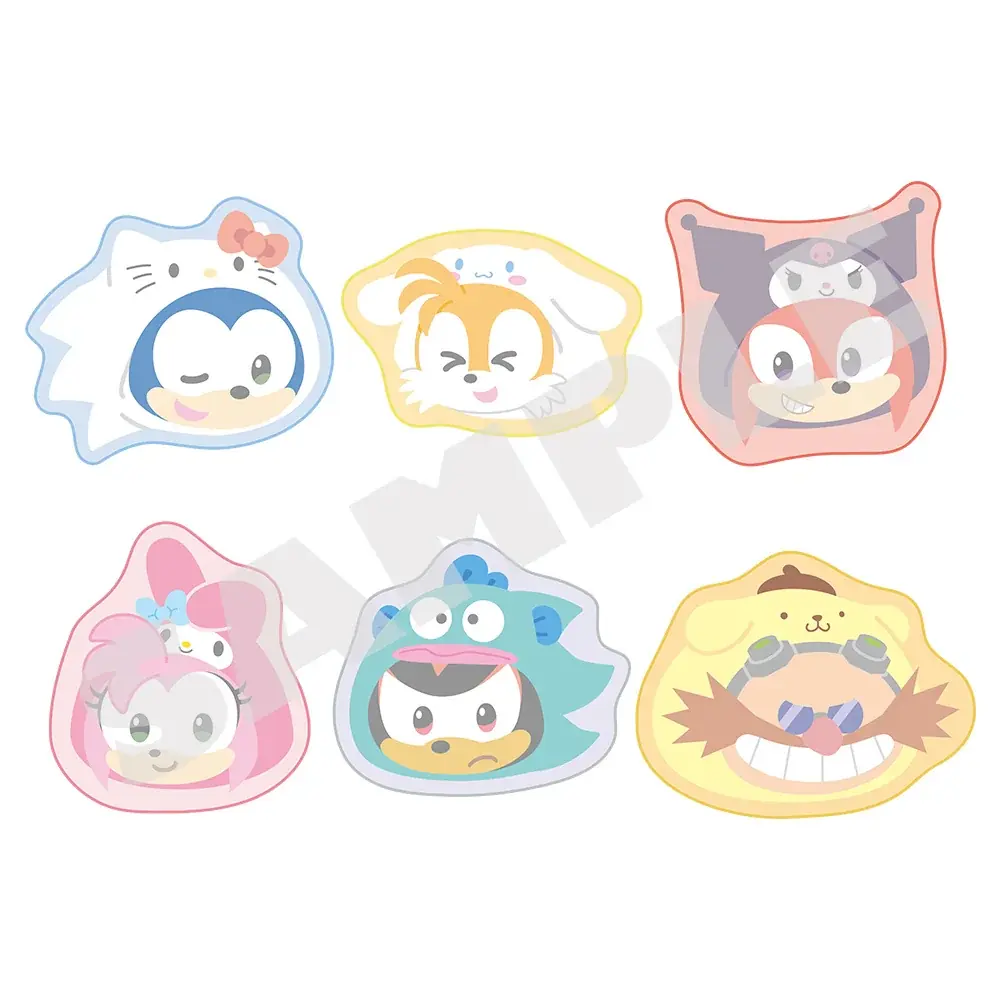 『SONIC & FRIENDS』と「サンリオキャラクターズ」のコラボに新商品登場！『SONIC & FRIENDS』マスコットシリーズにシルバー、チャオ、ルージュが仲間入り 画像 11