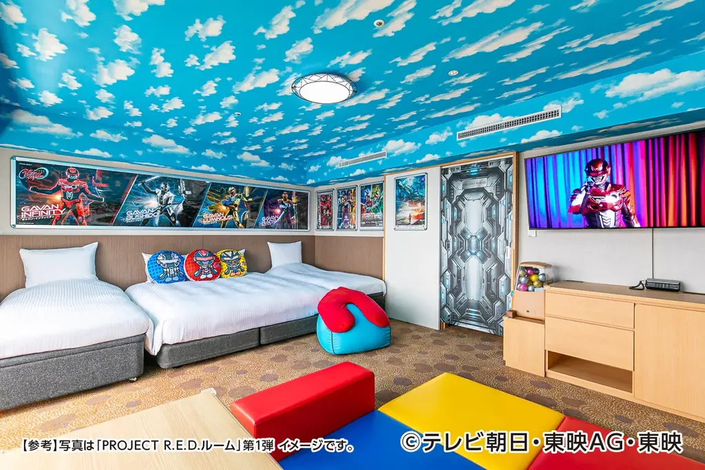 東京ドームホテル「PROJECT R.E.D.ルーム」に「角醒ハンター オメガホーン」が新登場！1日1室限定で2026年6月23日(火)より予約受付開始！ 画像 1