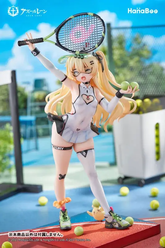 人気スマホゲーム『アズールレーン』より、「バッチ」がスキン「絢爛なるスポーツスター」の姿でフィギュア化。 画像 15