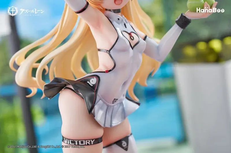 人気スマホゲーム『アズールレーン』より、「バッチ」がスキン「絢爛なるスポーツスター」の姿でフィギュア化。 画像 17