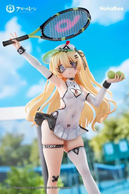 人気スマホゲーム『アズールレーン』より、「バッチ」がスキン「絢爛なるスポーツスター」の姿でフィギュア化。 画像 20