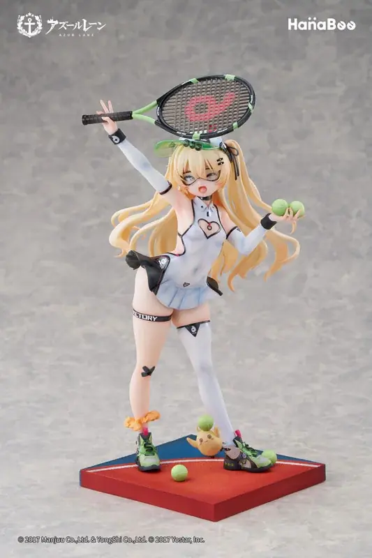 人気スマホゲーム『アズールレーン』より、「バッチ」がスキン「絢爛なるスポーツスター」の姿でフィギュア化。 画像 5