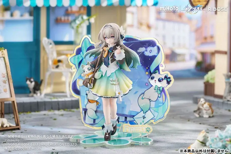 大人気ゲーム『崩壊：スターレイル』より、ちびねこシリーズフィギュア第五弾「ホタル」が登場。あみあみ含む一部流通限定でご案内中。 画像 14