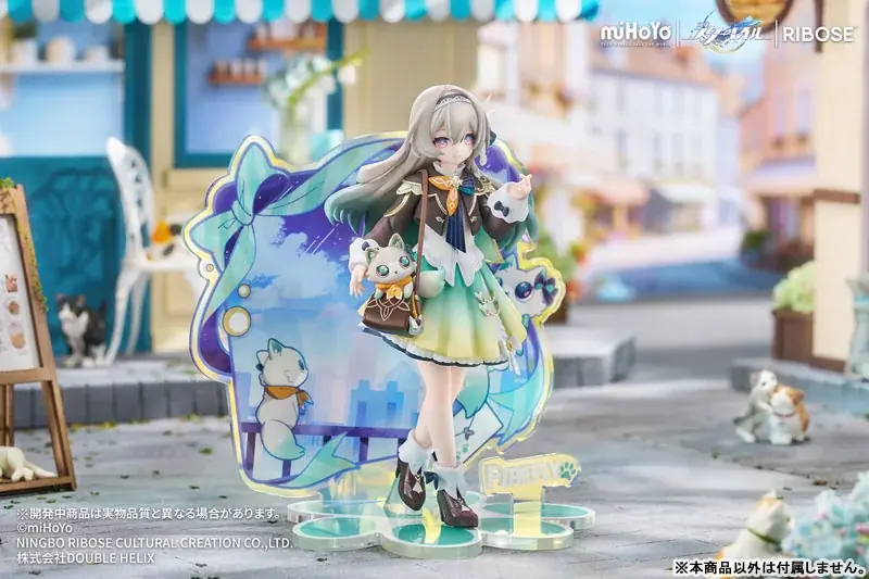大人気ゲーム『崩壊：スターレイル』より、ちびねこシリーズフィギュア第五弾「ホタル」が登場。あみあみ含む一部流通限定でご案内中。 画像 15