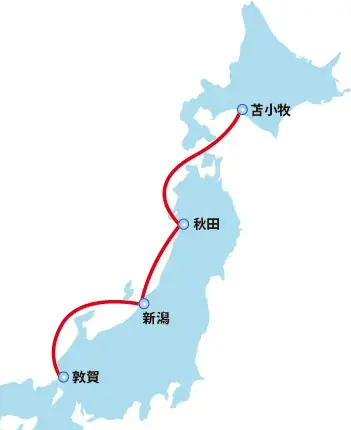 【新日本海フェリー】敦賀－新潟－秋田－苫小牧航路の運航ダイヤを変更 画像 2