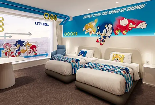 「ソニック・ザ・ヘッジホッグ」35周年記念！韓国「パラダイスシティ」との特別なコラボレーション 「SONIC CHECK IN ADVENTURE」6月22日（月）より開催！ 画像 2