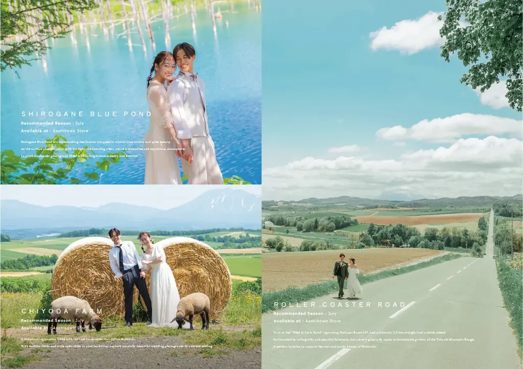~The Eternal Journey of Love~北海道の絶景とフォトウエディングの魅力を世界へ。英語版ロケーションフォトパンフレットが新登場。 画像 5
