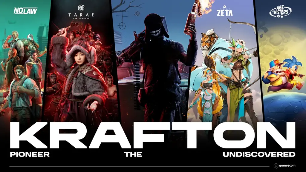 KRAFTON、gamescomで8月26日初公開の新作5本
