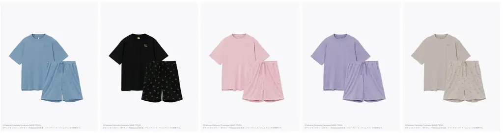 TENTIALの『BAKUNE』シリーズの疲労回復パジャマが『Pokémon Sleep』とコラボレーション！7月1日(水)販売開始 画像 3