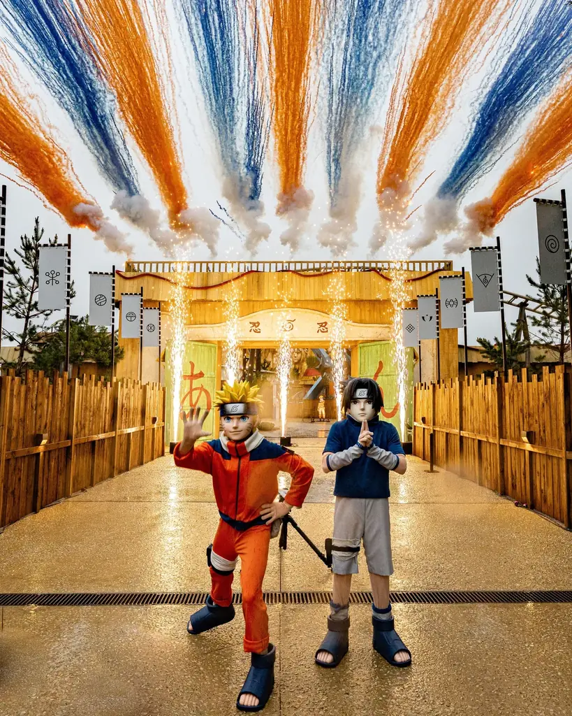 欧州初「NARUTO-ナルト-」の世界観を体験できる没入型テーマパーク南仏に開業 画像 14