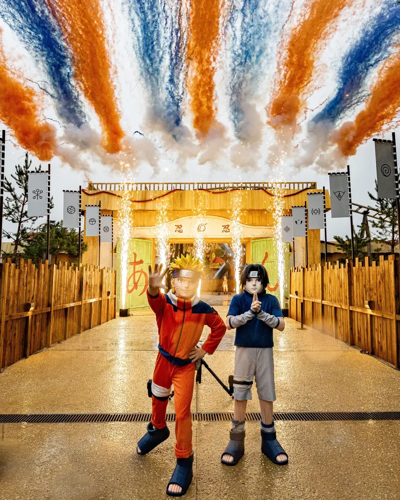欧州初「NARUTO-ナルト-」の世界観を体験できる没入型テーマパーク南仏に開業 画像 15