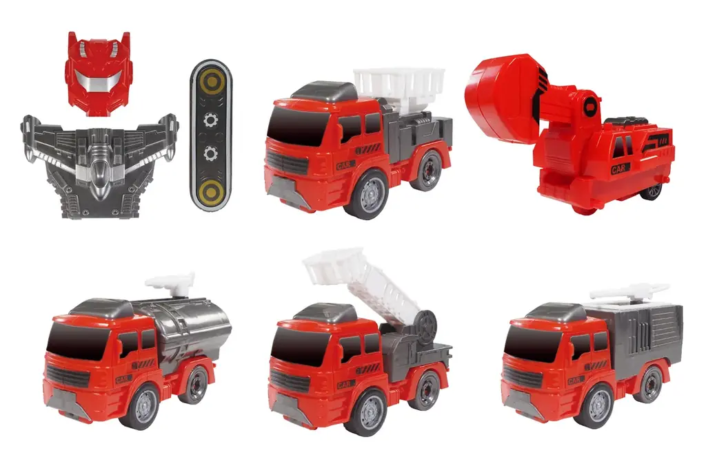 5台の「はたらく車」が究極合体！ロマン爆発の「合体ロボット」が6月新発売 画像 3