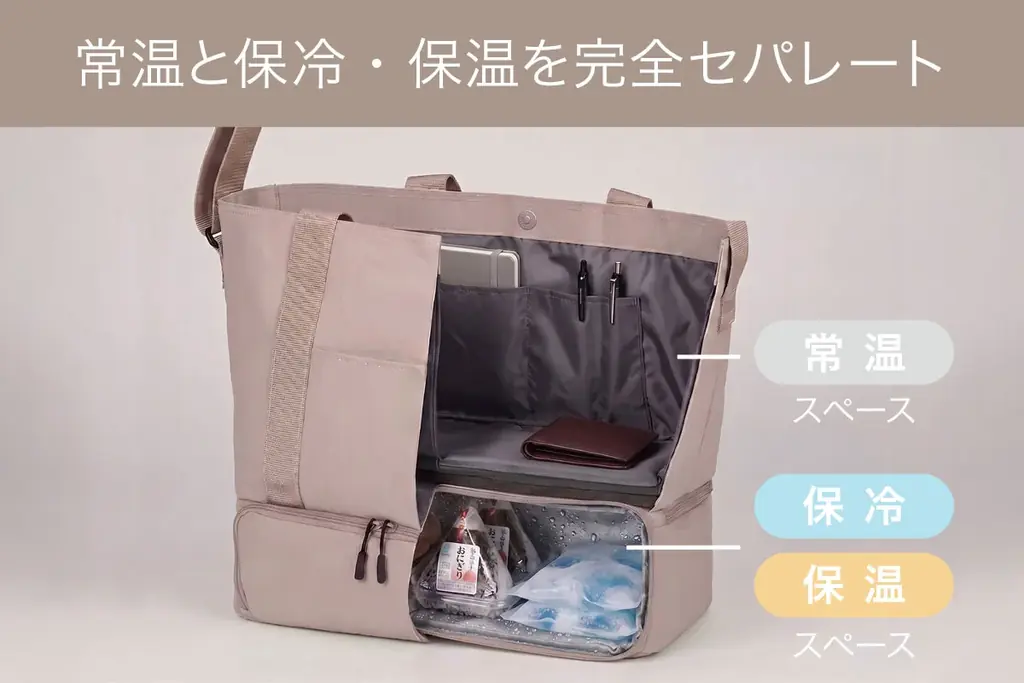 荷物も冷たさも1つに。もう2つのバッグを持ち歩かない身軽な私 画像 4