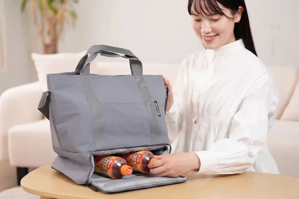 荷物も冷たさも1つに。もう2つのバッグを持ち歩かない身軽な私 画像 6