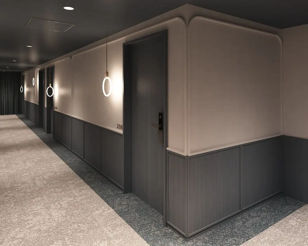【R HOTEL】夜行列車の客室に泊まる感覚。鉄道の世界観をまとうホテル『R Hotel Nagoya Station』が名古屋駅徒歩6分に2026年8月開業 画像 4