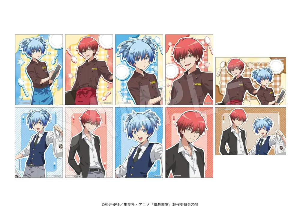 アニメ「暗殺教室」×「100時間カレー」初コラボが決定！潮田 渚・赤羽 業の描き下ろしイラストを使用した新作グッズや、キャラクターをイメージしたコラボカレー＆ドリンクが登場！ 画像 3