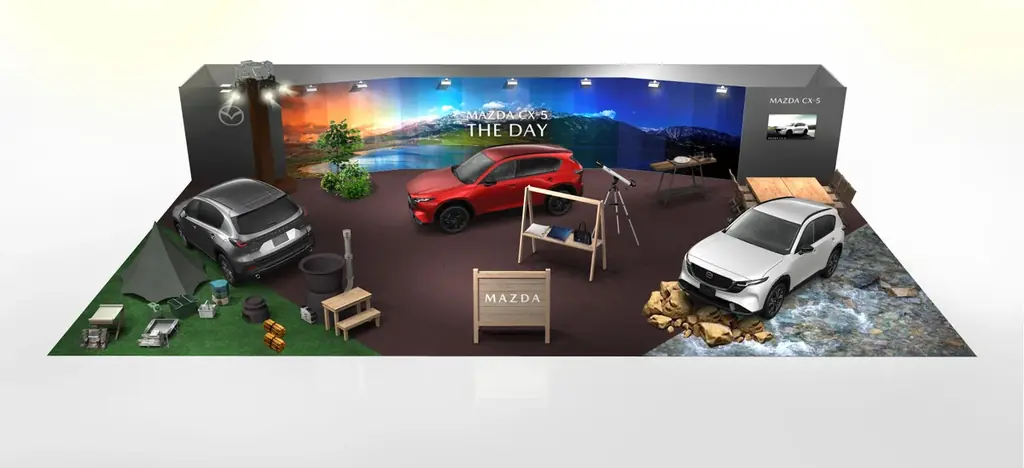 CX-5のTHE DAY展示