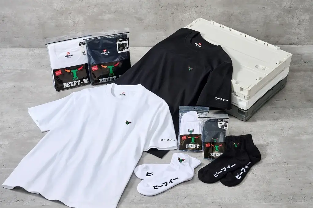 セブン-イレブンとヘインズが初コラボレーションした商品全4種が登場！「BEEFY-T」と「BEEFYソックス」を7月11日（土）より順次発売！ 画像 1