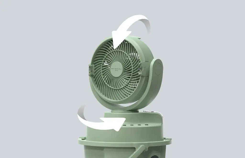 【夏の現場の熱中対策】水道・電源のない場所でも使えるコードレスミストファンがさらに進化「ミストワークファンPlus」発売 画像 6