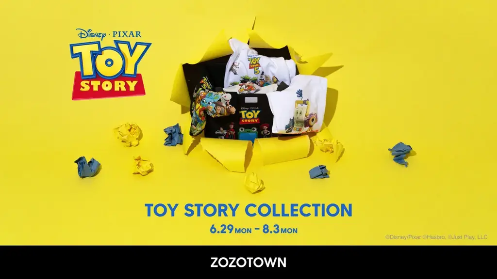 6月29日公開｜ZOZOTOWN限定『TOY STORY』コレクション