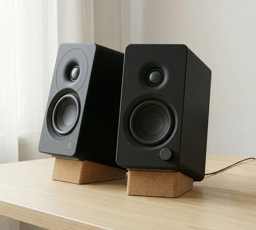 有線・無線でハイレゾ認証取得、バイアンプ アクティブ 2ウェイ設計と72W RMS出力でバランスの取れたサウンド ハイレゾ対応Hi-Fiデスクトップスピーカー「Creative XF1」発売のお知らせ 画像 3