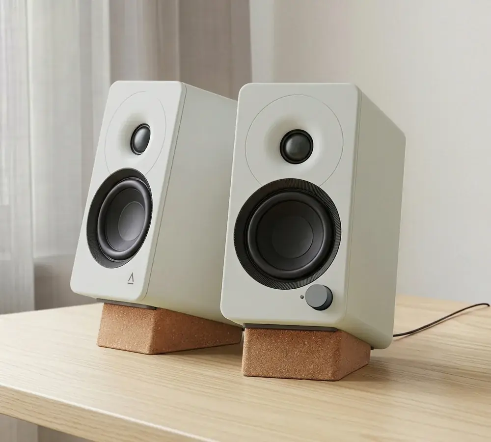有線・無線でハイレゾ認証取得、バイアンプ アクティブ 2ウェイ設計と72W RMS出力でバランスの取れたサウンド ハイレゾ対応Hi-Fiデスクトップスピーカー「Creative XF1」発売のお知らせ 画像 4