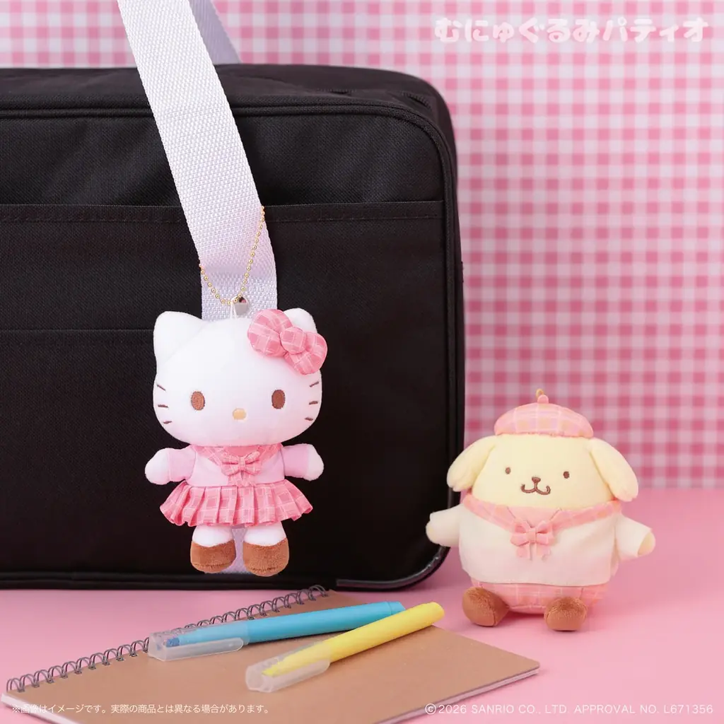 サンリオキャラクターズよりパステルカラーのセーラー服がかわいい「ゆめかわセーラーシリーズ」がむにゅぐるみパティオ店頭＆公式ECサイトにて販売決定 画像 3