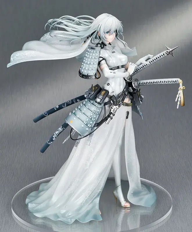 人気イラストレーターSWAV氏の戦う花嫁『Tactical Bride』の世界から、オリジナルキャラクター「淡雪」がフィギュアに。あみあみ限定でご案内中。 画像 11