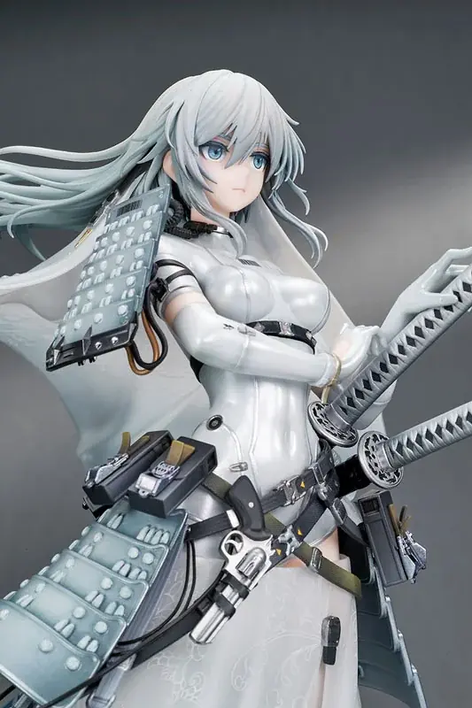 人気イラストレーターSWAV氏の戦う花嫁『Tactical Bride』の世界から、オリジナルキャラクター「淡雪」がフィギュアに。あみあみ限定でご案内中。 画像 4