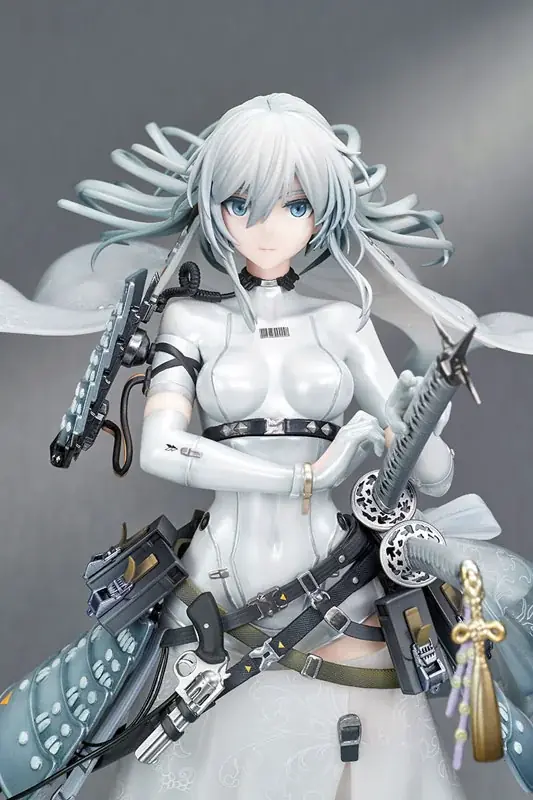 人気イラストレーターSWAV氏の戦う花嫁『Tactical Bride』の世界から、オリジナルキャラクター「淡雪」がフィギュアに。あみあみ限定でご案内中。 画像 6