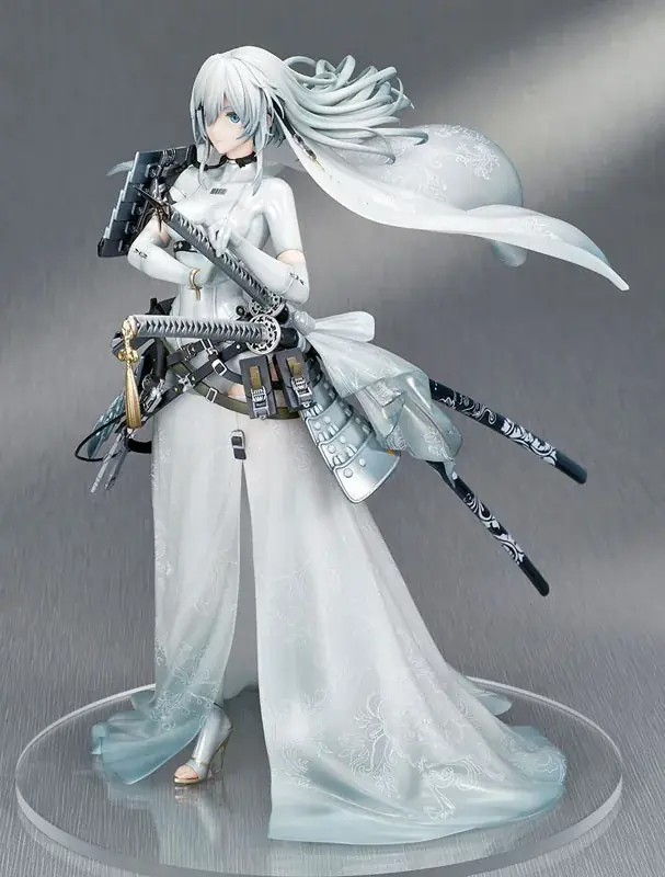 人気イラストレーターSWAV氏の戦う花嫁『Tactical Bride』の世界から、オリジナルキャラクター「淡雪」がフィギュアに。あみあみ限定でご案内中。 画像 7
