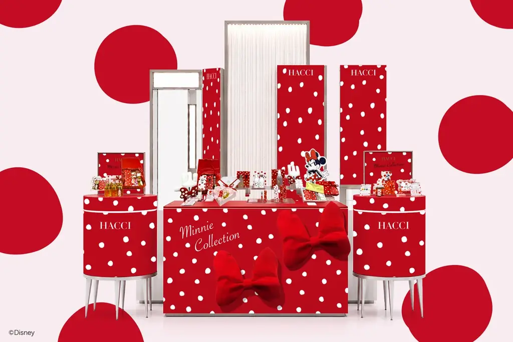 HACCI×ミニー限定コレクションが阪急うめだで先行POPUP