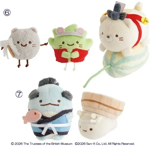 「大英博物館日本美術コレクション展」と「すみっコぐらし」のコラボが決定！　大英博物館日本美術コレクション　百花繚乱～海を越えた江戸絵画　～展覧会限定のコラボアイテムを発売～ 画像 4