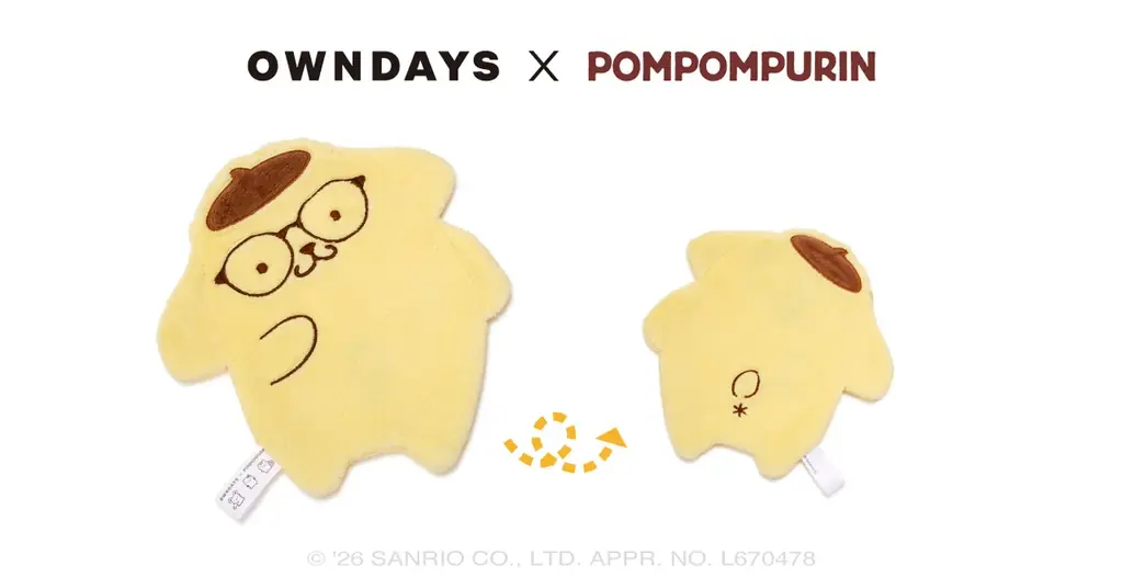 【OWNDAYS｜オンデーズ】ポムポムプリンのお友だち、チームプリンも登場！ポムっとやさしいひとときを過ごす、コラボアイウェア第2弾が7月2日発売 画像 18