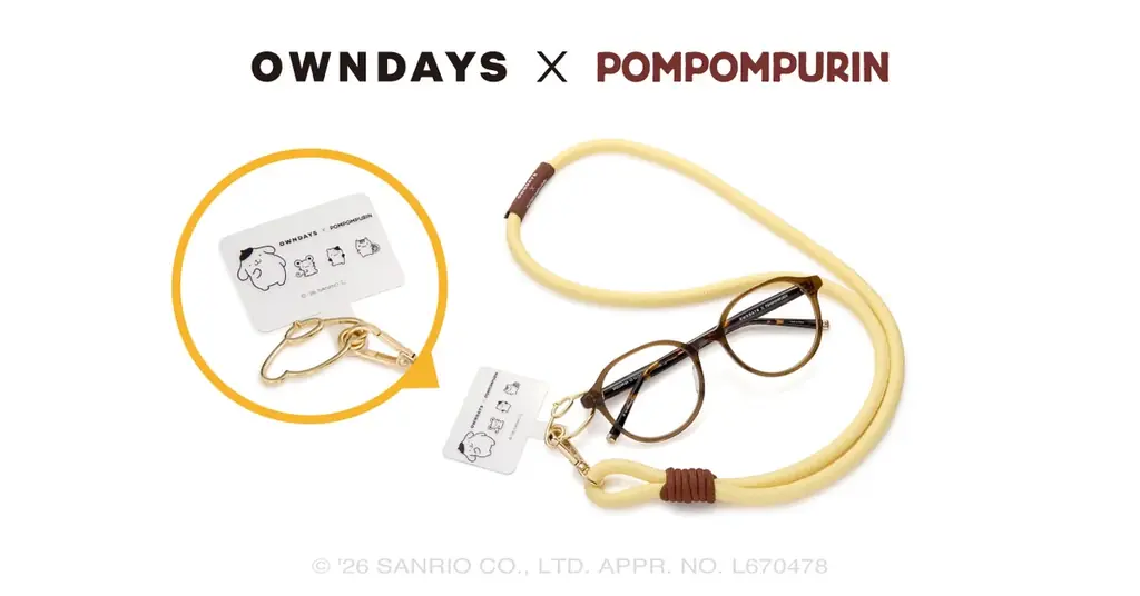 【OWNDAYS｜オンデーズ】ポムポムプリンのお友だち、チームプリンも登場！ポムっとやさしいひとときを過ごす、コラボアイウェア第2弾が7月2日発売 画像 19