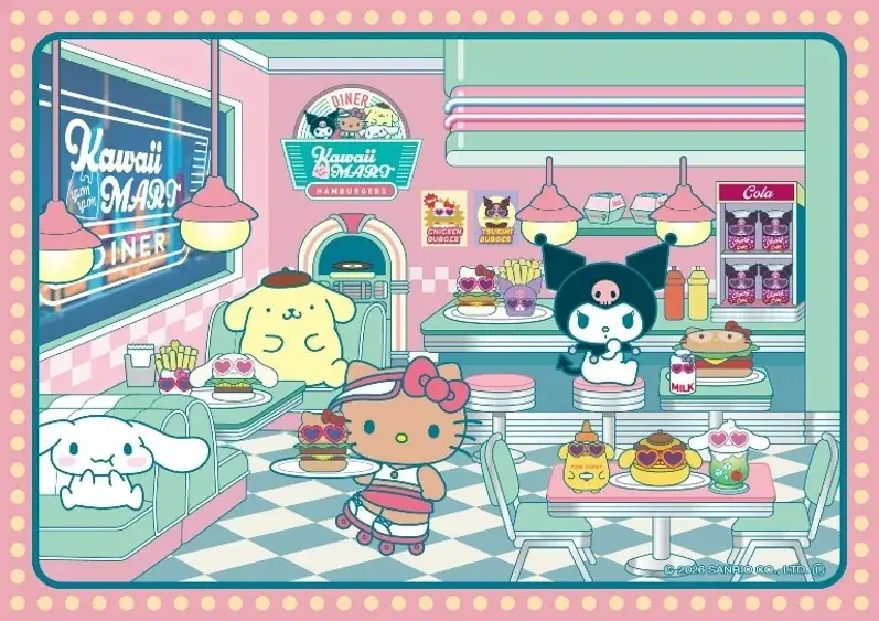 8月6日発売、サンリオ新作ぬいぐるみ『Kawaii YumYum MART』