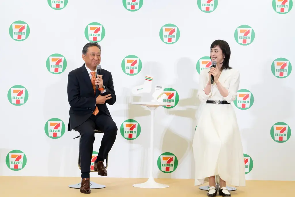 【イベント事後レポート】『セブン‐イレブンの日』PR発表会　天海祐希さんがセブン‐イレブン愛やCM撮影秘話を熱弁！代表取締役社長 阿久津知洋との特別対談で自身のリーダーシップ論を語る 画像 3