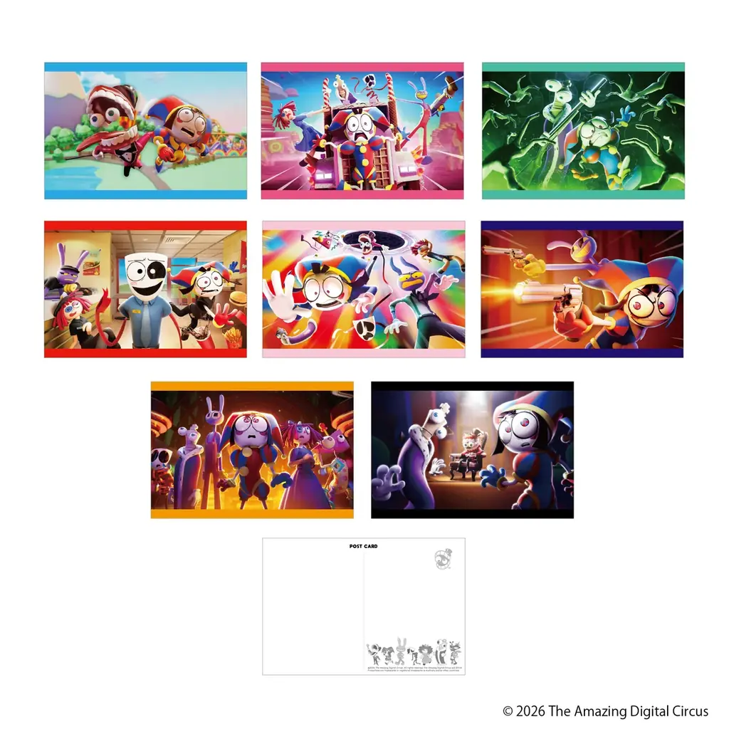 『アメイジングデジタルサーカス』最終エピソード公開記念！渋谷PARCOにてPOP UP STOREの開催が決定！！ 画像 3