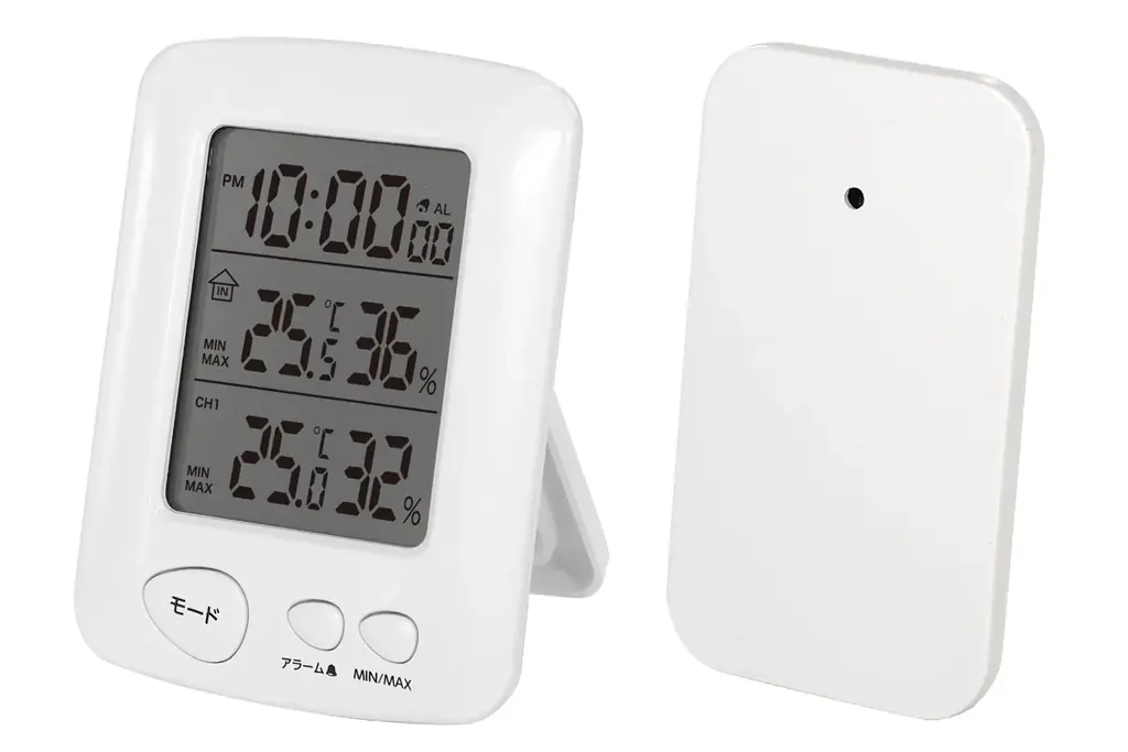 お出かけ前の「今日暑いかな…服どうしよ」が無くなる？温湿度をスマートに確認できる「ワイヤレス温湿度計」が7月新発売 画像 2